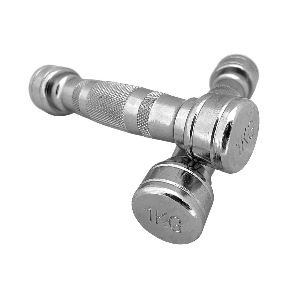 Wrange kroomitud hantel 1kg. Tootekood: 13310