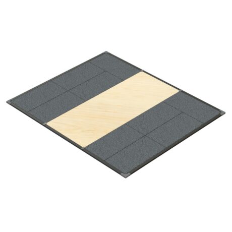 Tõsteplatvorm 3x2,5m koos vineerist osaga (30mm). Tootekood: 20-05389_W