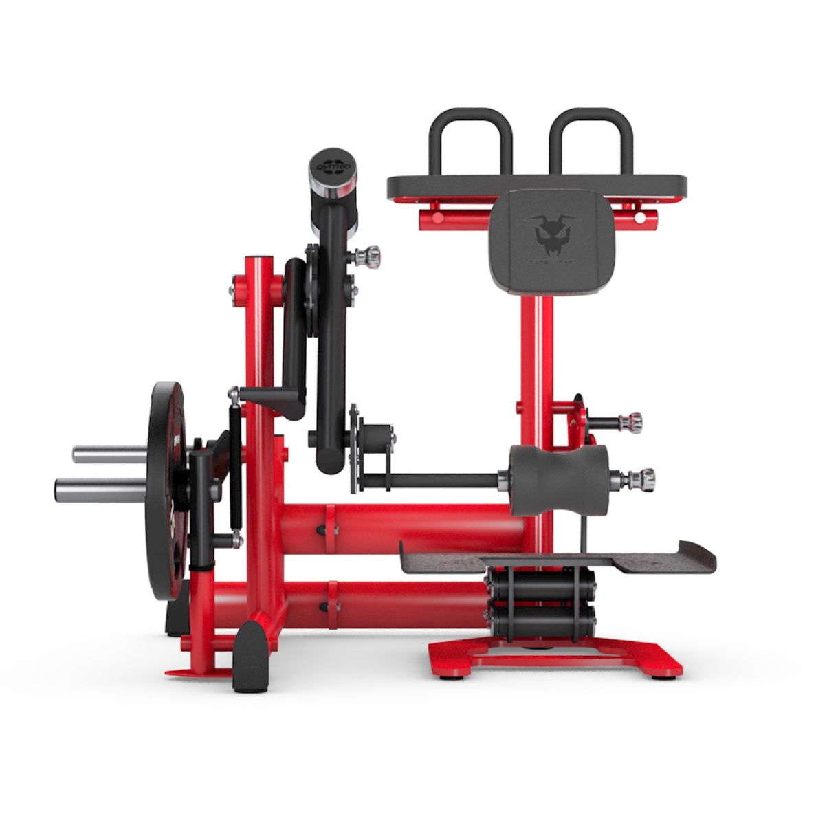 Gym80 Seistes jalgade kõverdamise masin, Pure Kraft, back. Tootekood: 4373