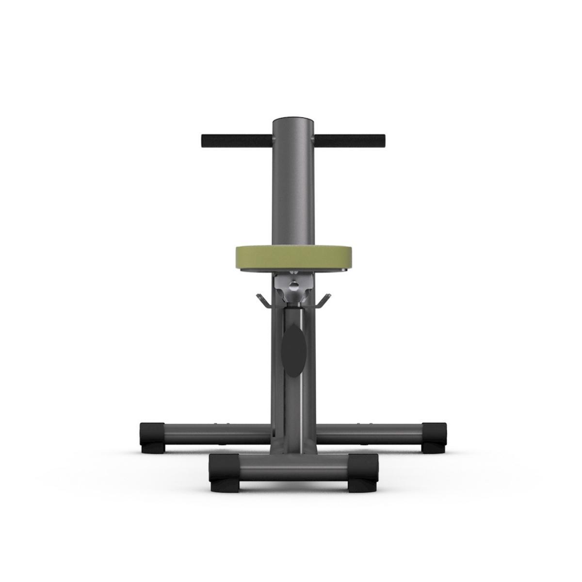 Gym80 Seljatõmbepink hantlitega, front. Tootekood: 00004370