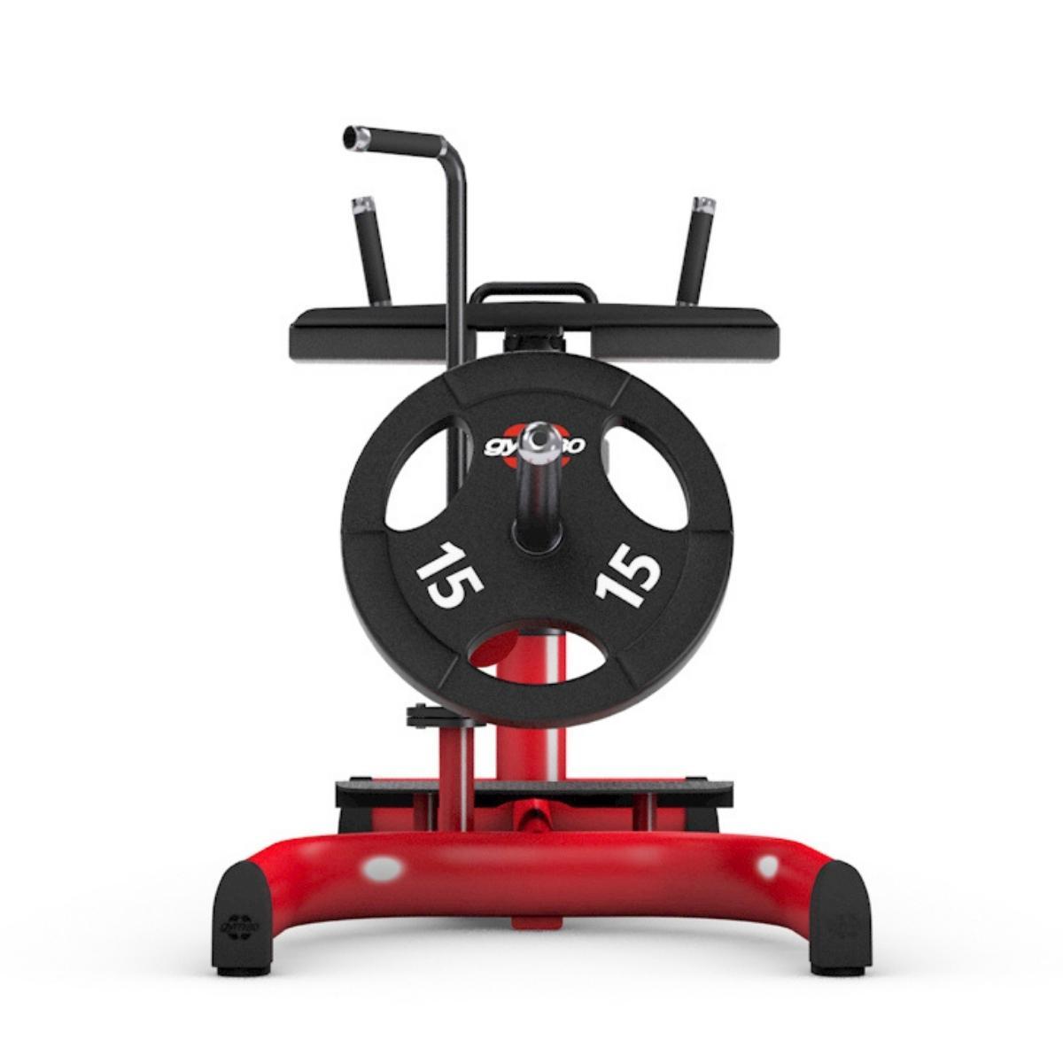 Gym80 Säärelihastemasin istudes, raskusketastega laetav, Pure Kraft, front. Tootekood: 4026