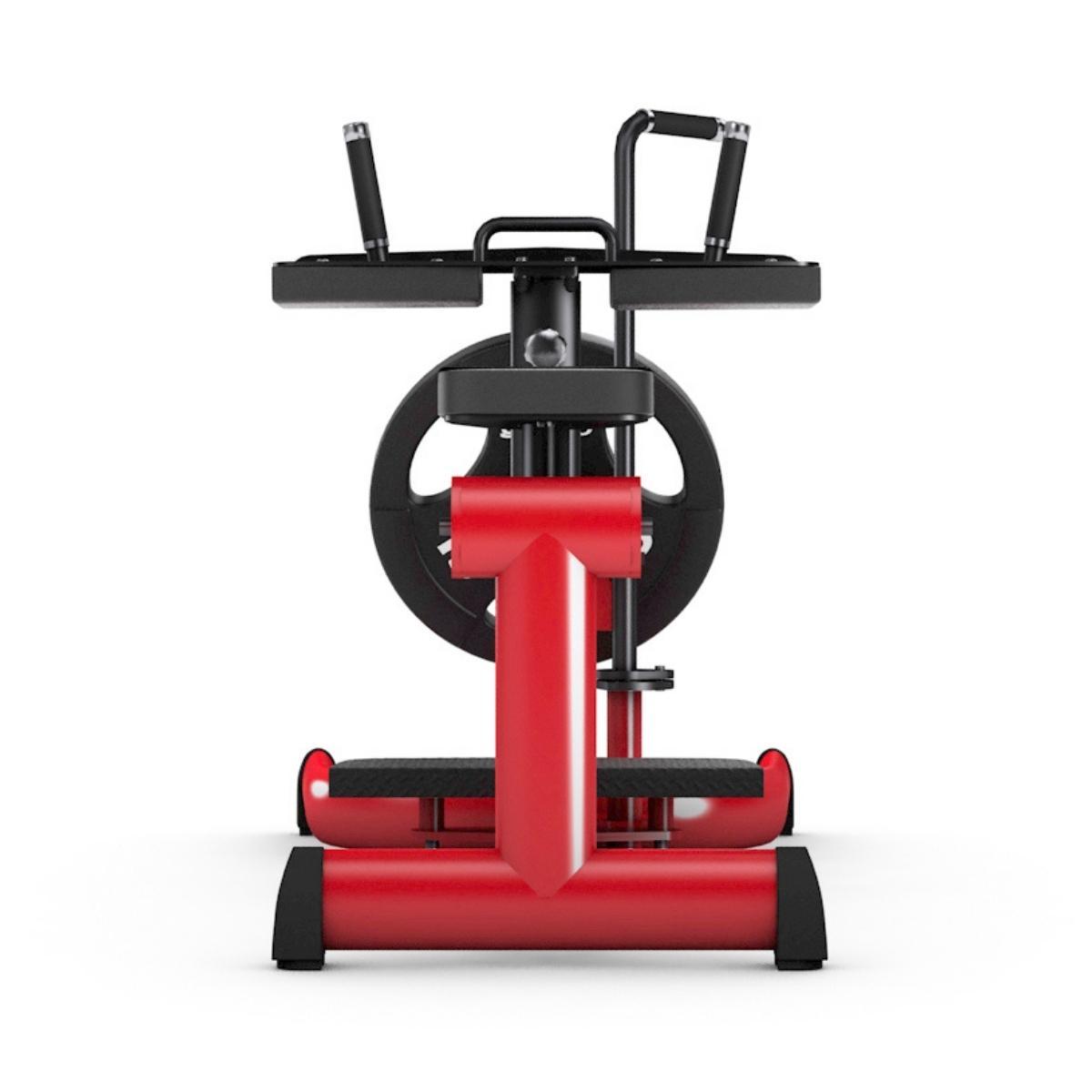 Gym80 Säärelihastemasin istudes, raskusketastega laetav, Pure Kraft, back. Tootekood: 4026