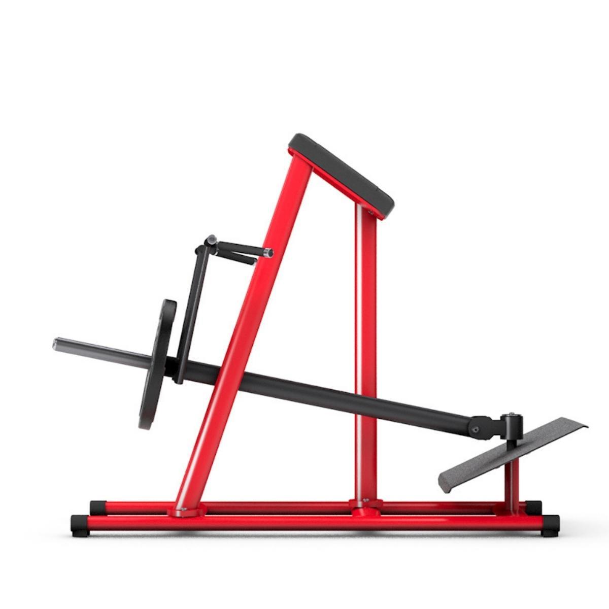 Gym80 T-pink rindkere toega, raskusketastega laetav, Pure Kraft, side. Tootekood: 4018