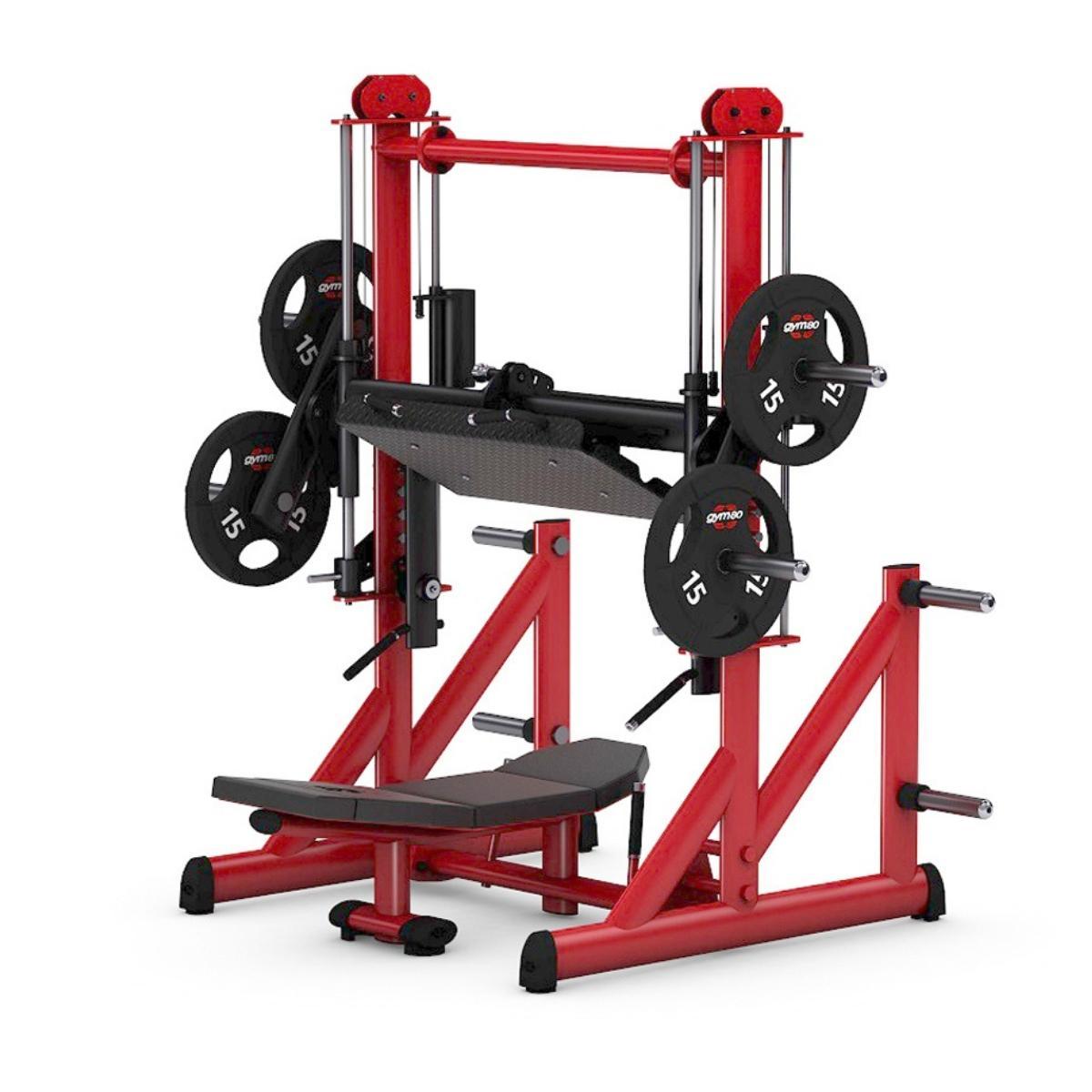 Gym80 Vertikaalne jalapress, raskusketastega laetav, Pure Kraft. Tuotekood: 00004354