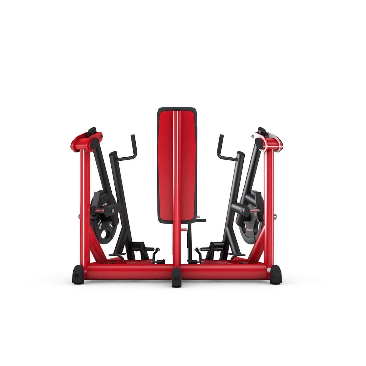 Gym80 Rinnalt surumise masin DUAL, istudes Pure Kraft, back. Tootekood: 4328