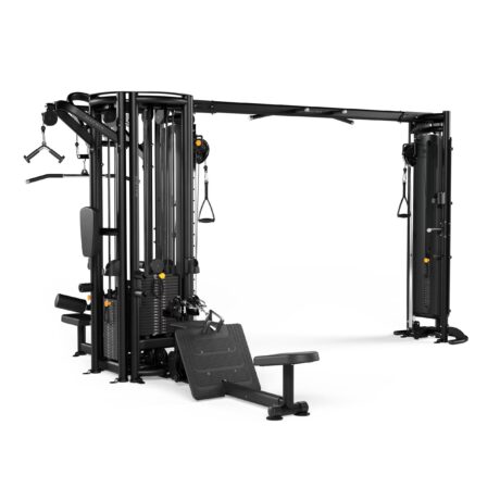 Matrix Aura 5-stack Multi-Station 5-osal. treeningkeskus. Tootekood: G3_MS50_7_BLACK