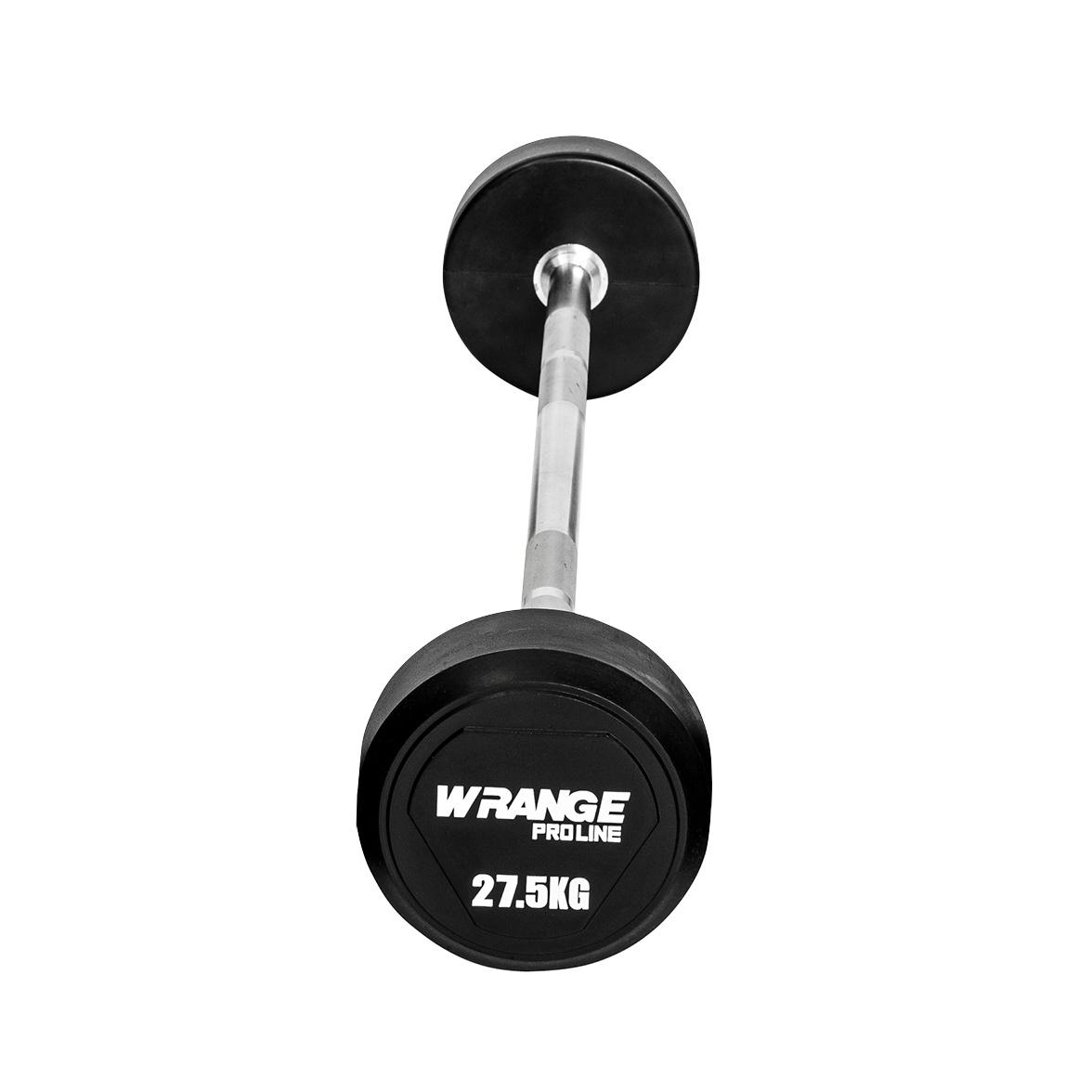 Wrange Pro Line Pu fikseeritud raskustega kang, 27,5KG. Tootekood: PlBarbell_275