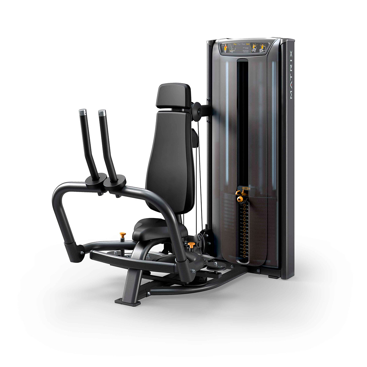 Matrix Versa Dual võimalusega rinna- ja seljalihaste plokkmasin. Tootekood: VS_S22H_BLACK