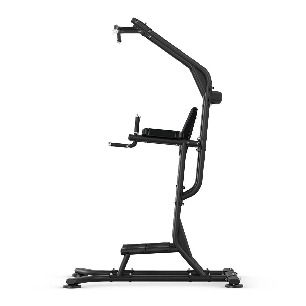 Vision Fitness Lõuatõmbe/ jalatõste raam külgprofiil. Tootekood: VST600_FW63