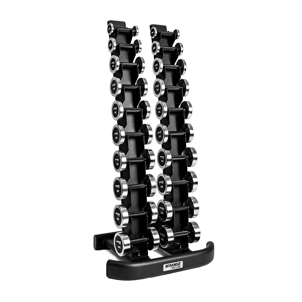 Wrange Pro Line vertikaalne hantliriiul 1-10kg. Tootekood: Pltower_rack 1