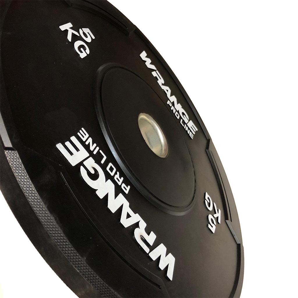 Wrange Pro Line Black Bumper raskusketas must 5kg