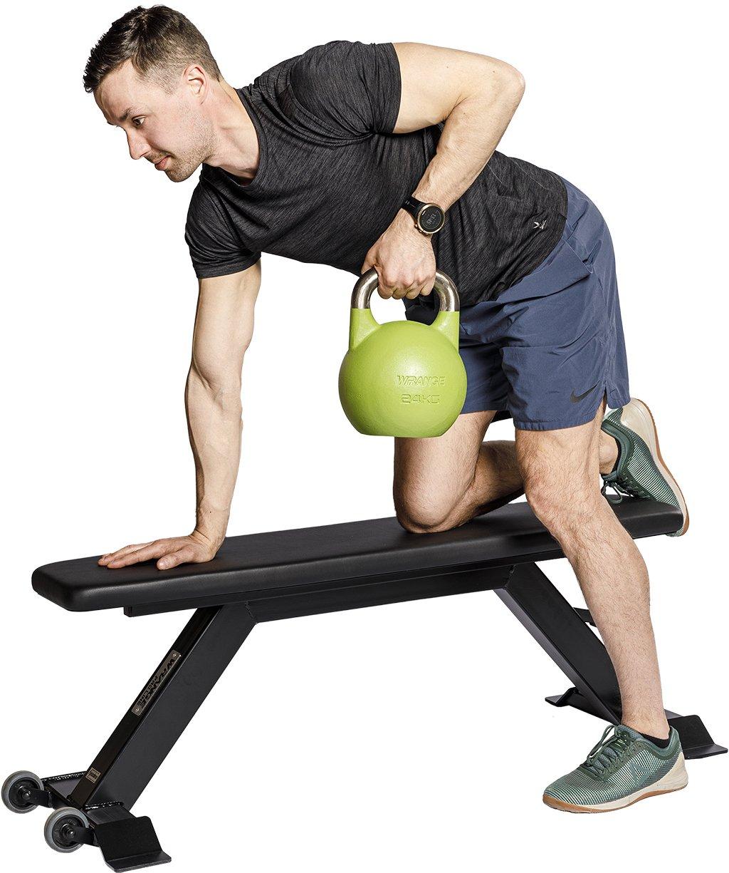 Wrange Pro Line Flat Bench lame pink. Tootekood: 12534_7