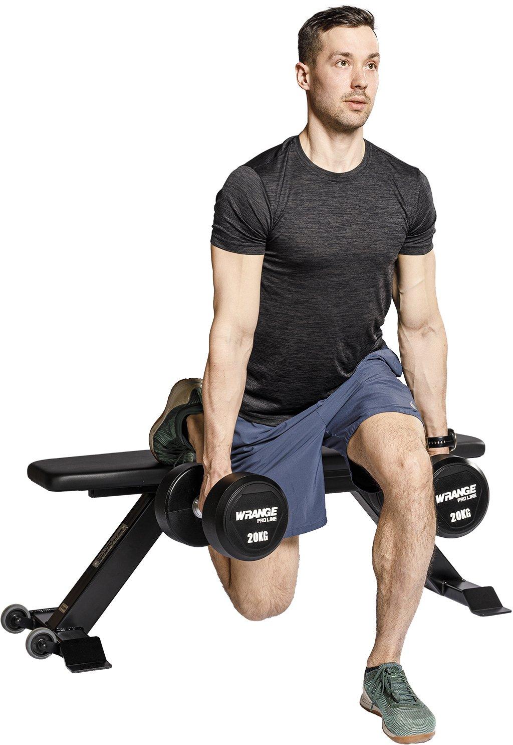 Wrange Pro Line Flat Bench lame pink. Tootekood: 12534_8