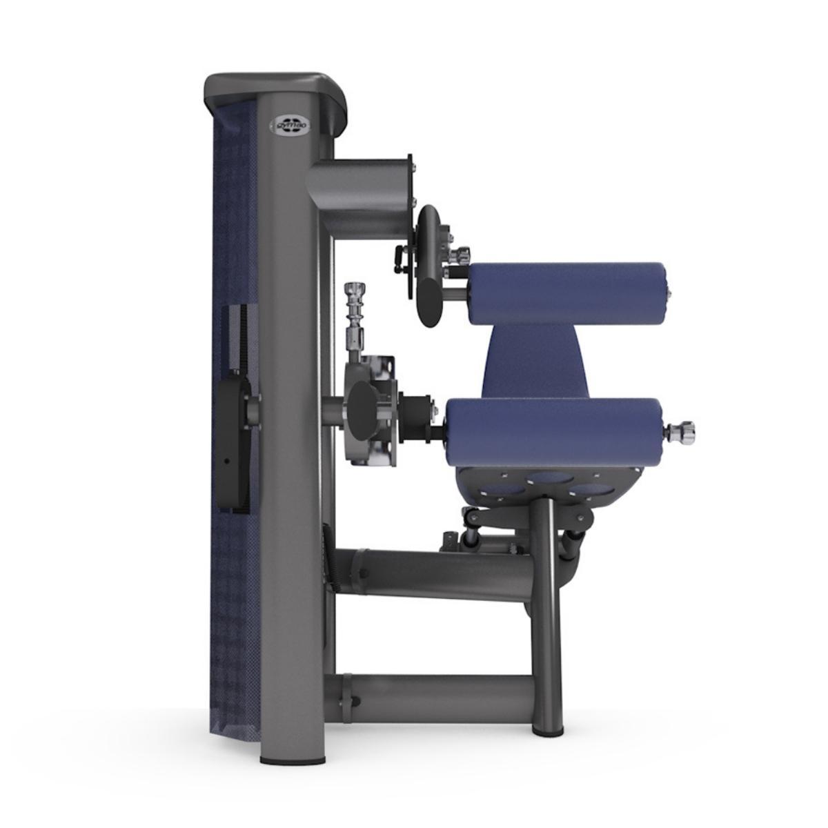 Gym80 Reie kõverdaja plokkmasin istumisasendis, Sygnum Standard, front. Tuotekood: 3003