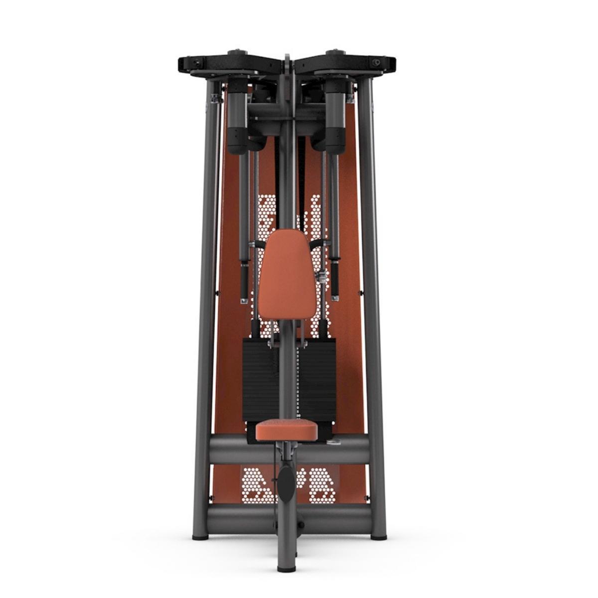 Gym80 Rinna/ Trapetsi Kombi plokkmasin, front. Tuotekood: 00005014