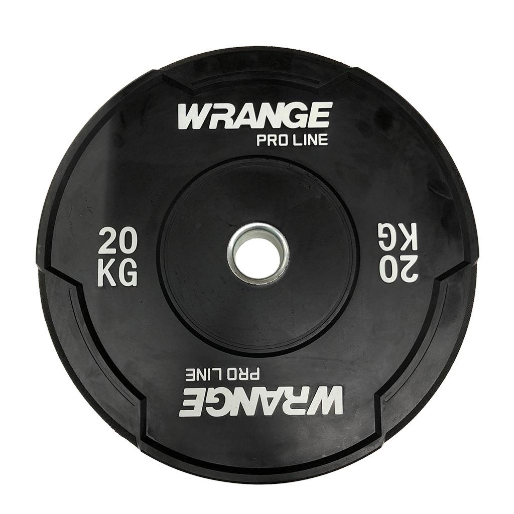 Wrange Pro Line Black Bumper raskusketas must 20kg. Tootekood: plbb_200