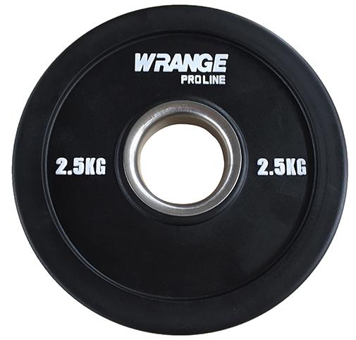 Must Wrange Pro Line Pu raskusketas 2,5kg. Tootekood: Plplate_0250
